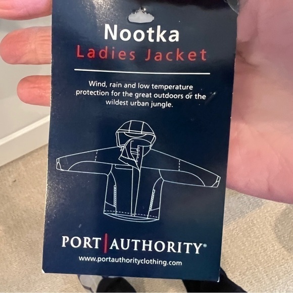 Port Authority NWT Ladies Nootka Jacket. Size Large - Picture 7 of 9